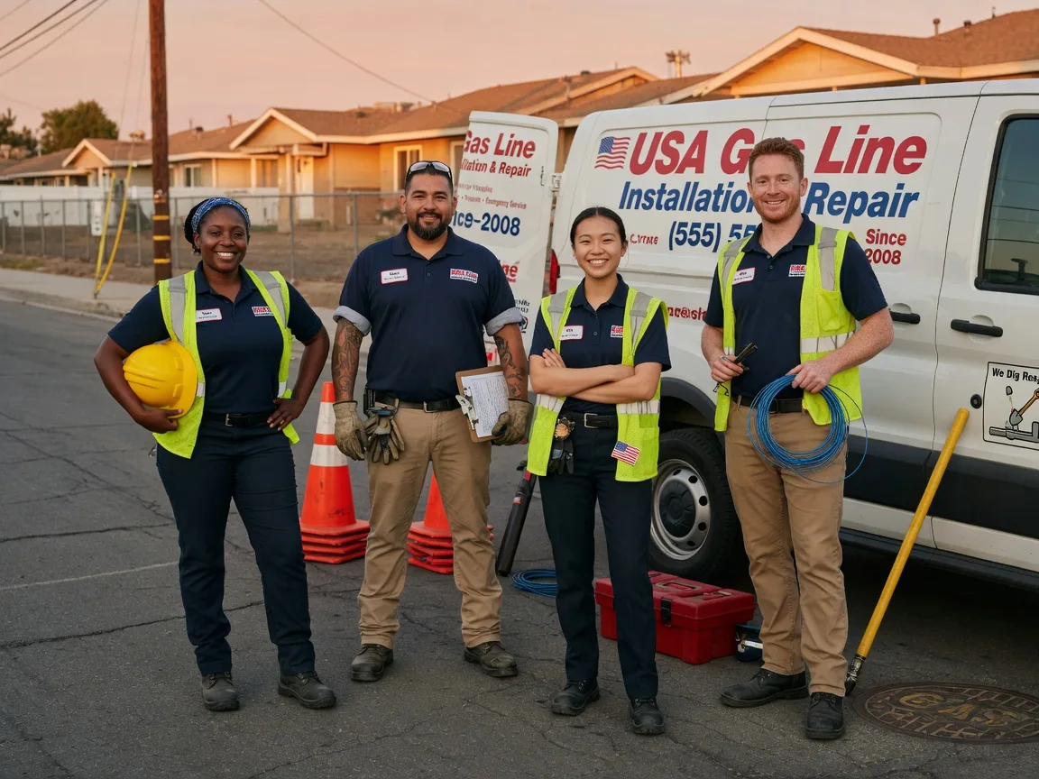 Gas Line Installation company in Pollok, TX